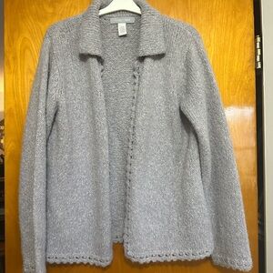 Modern Soul Light Gray Women's Cardigan